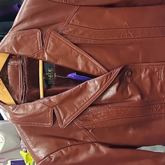 💋Avant Garde Leather Jacket - Picture 4 of 7